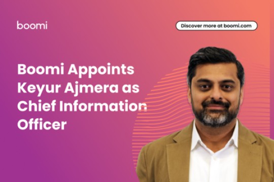 Boomi Appoints Keyur Ajmera as Chief Information Officer
