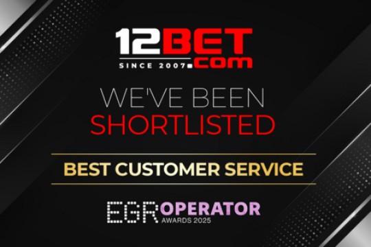12BET’s Customer-First Approach Earns Shortlist for Best Customer Service at EGR Operator Awards