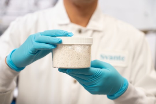 أشادت Svante بجائزة نوبل في الكيمياء، مؤكدة أن تقنية الإطار المعدني العضوي ضرورية لالتقاط الكربون تجاريًا