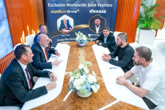 MultiBank Group and Khabib Nurmagomedov Launch an Exclusive Worldwide Multi-Billion-Dollar Joint Venture to Build the World’s First Regulated Tokenized Sports Ecosystem