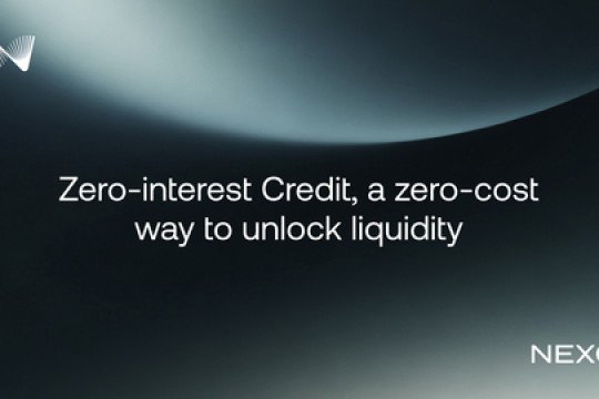 Nexo تكشف عن ائتمان بدون فائدة وبنسبة مئوية سنوية تبلغ 0% وبدون أي رسوم