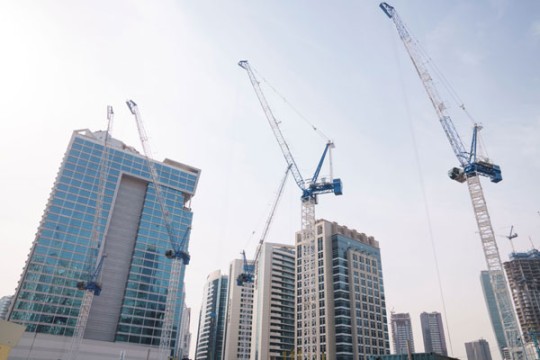 Raimondi deploys 5 jib cranes at Dubai tower project site