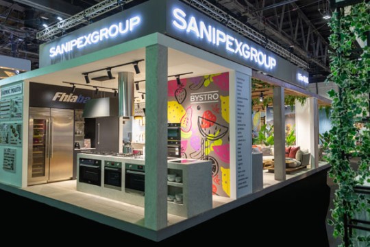 Sanipex back in style at Index Dubai with massive stand