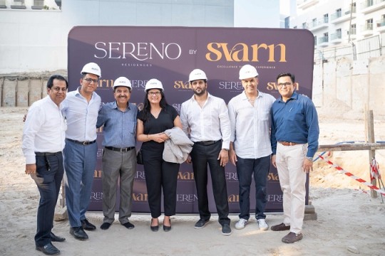 Svarn breaks ground on its 91-unit residential project at JVC-Palestine