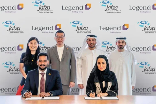 Legend Holding to set up major logistics complex at Jafza-Saudi Arabia