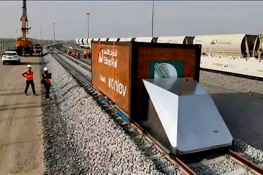 Etihad Rail, IronLev team up for region's first magnetic levitation trial-UAE